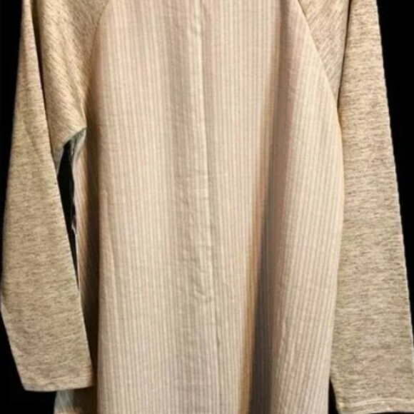 BUNDLE Nwt Doe & Rae BlouseS  Womens Pullover Top Black Ribbed Top w Lace MEDIUM - Picture 2 of 5